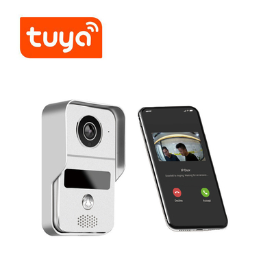 App video inalámbrico de Tuya del teléfono de la puerta de 2,4 gigahertz Wifi exhibición interior del tacto de 10,1 pulgadas