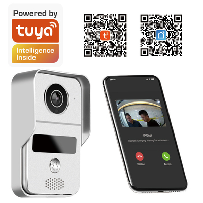 El timbre video IR de DC12V WIFI NO CORTÓ ninguna desviación del color con Tuya APP