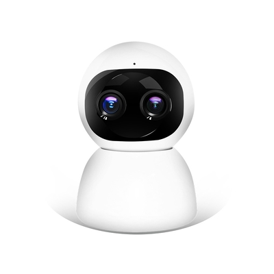 Cámara IP bidireccional del intercomunicador 1080P PTZ WIFI de la voz de la cámara de vigilancia binocular de PTZ