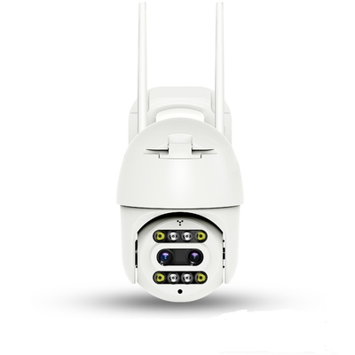 La bóveda binocular de la cámara de seguridad de 2.0MP 4G Wifi forma la visión nocturna de DC12V 2A