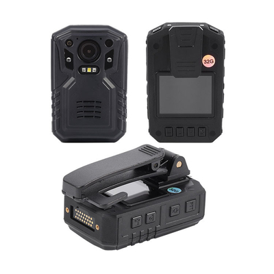 cámaras del cuerpo de la policía del cocido al vapor al vapor que llevan vivo 4G con la visión nocturna video de GPS