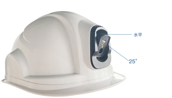 4G GPS Wifi Live Stream Safety Helmet Camera para el emplazamiento de la obra minero