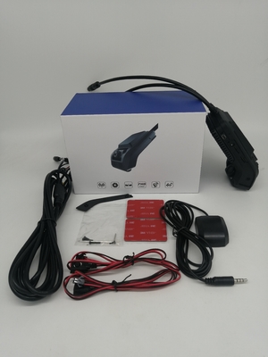 4G Dashcam ADAS DSM CMSV6 cuádruple en doble canal 1080P granangular