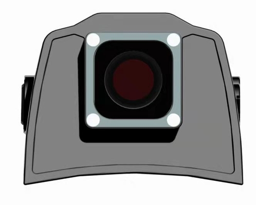 Prenda impermeable táctica militar derramada de la Dual-lente H.265 HDMI de la cámara del casco de seguridad
