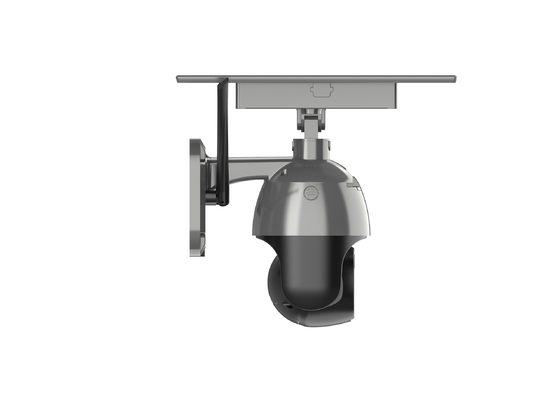Negro al aire libre PIR Detection Alarm Waterproof HD de la cámara de seguridad de PTZ