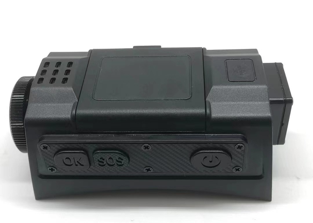 Bluetooth BT4.2 Cámara del casco de seguridad 1920X1080 30P Visión nocturna 10M Distancia para fotografía láser