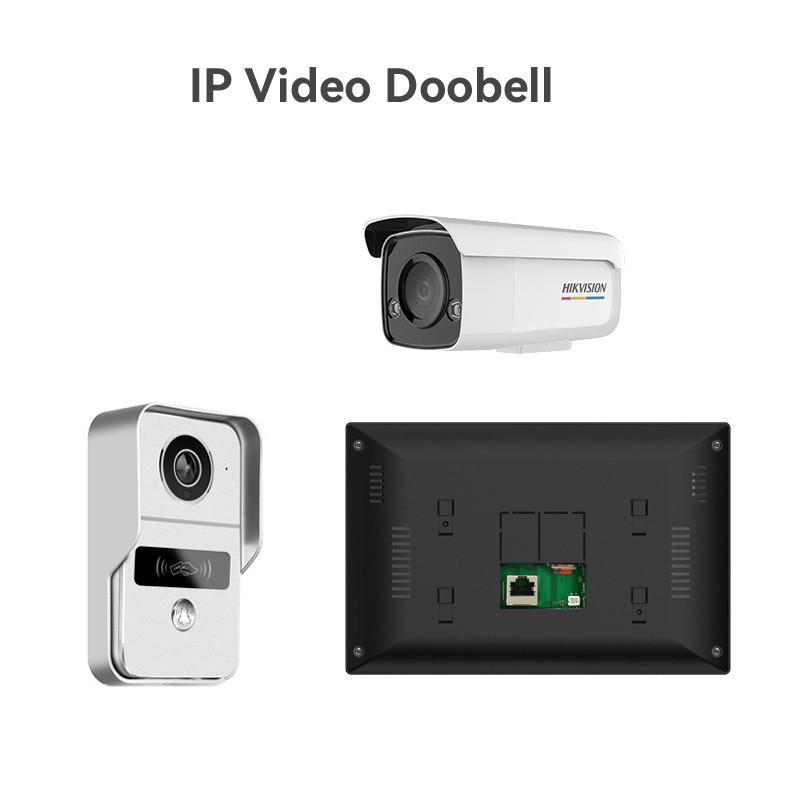 166° Ángulo de visión Todo Negro/Plata Campanilla de video WIFI 8 Mes Stand por formato codificado H.264