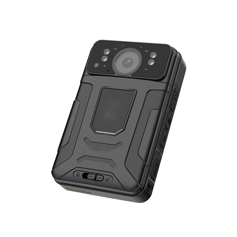 1080P reconocimiento facial cámara PTZ portátil sistema Android IP66 cámara de policía a prueba de agua con LED