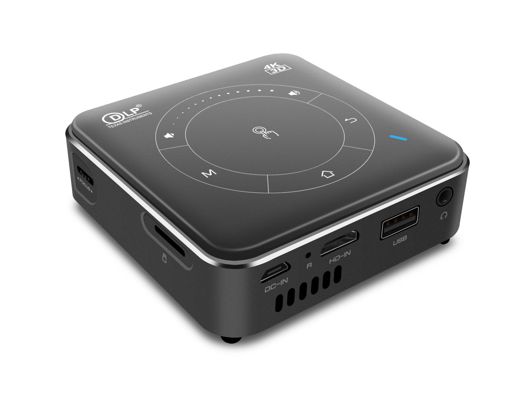 Proyector DLP de pantalla grande para cine en casa 1-5m Distancia de proyección para entretenimiento inmersivo
