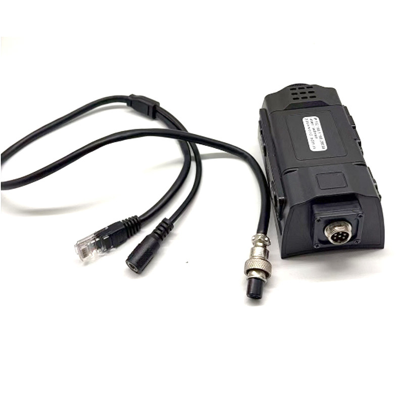 GB28181 Soportado RJ45 Cable Ethernet Wifi Cámara de casco de seguridad con modos ajustables y rango de enfoque de 0,5 metros Infinity