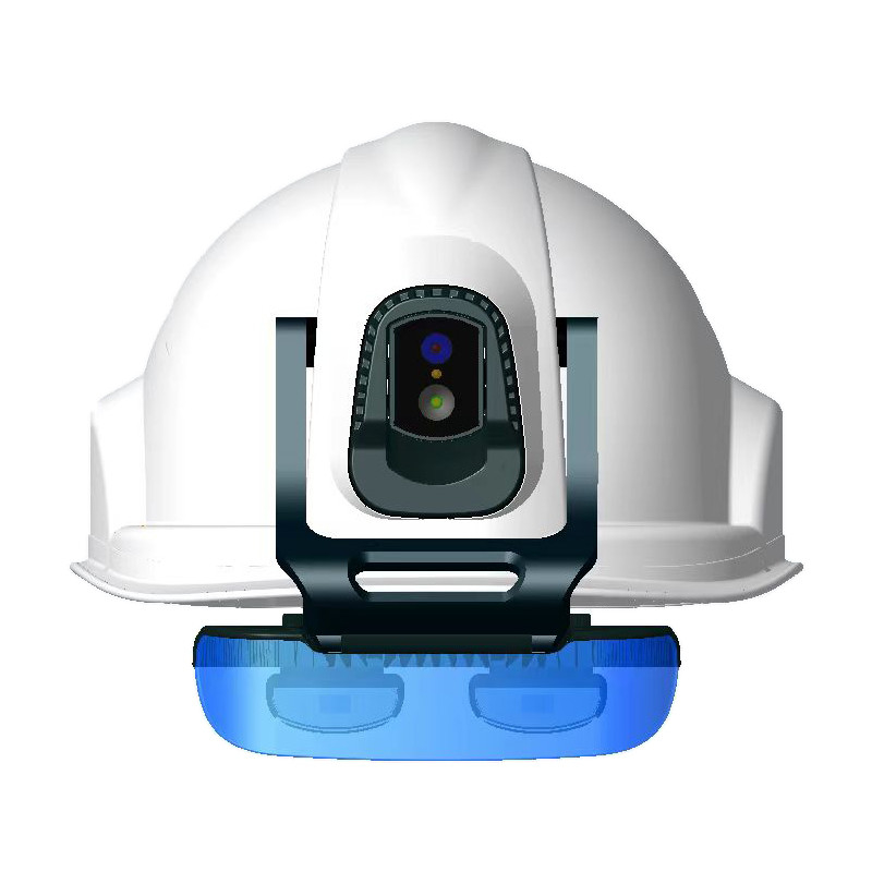Realidad Aumentada AR Casco AI PS Video en vivo Geo-cercas EIS Sitio de construcción de transmisión inalámbrica