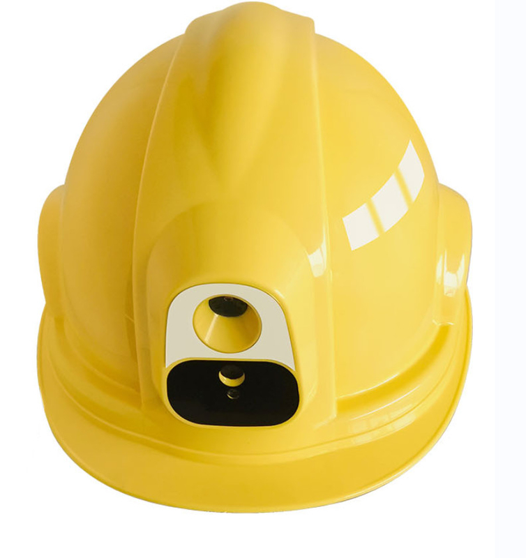 Fuente de alimentación 12V o 5V 4G GPS cámara del casco de seguridad con batería incorporada de 4000mAh y modos ajustables