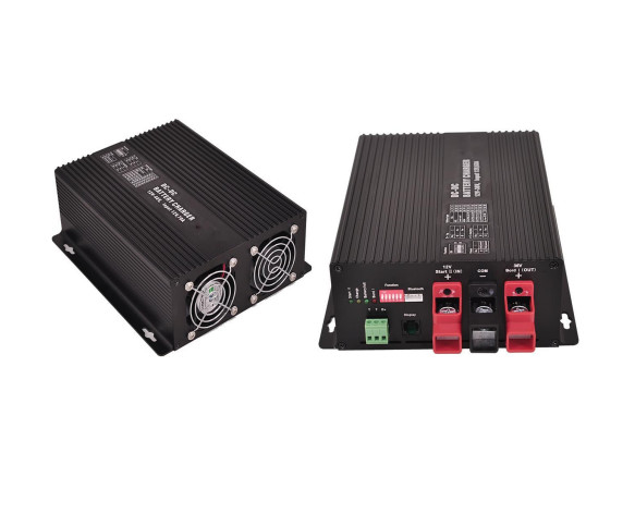 Tensión nominal de la batería de 48V DC12V a 48V Cargador de batería con corriente de autoconsumo 35 MA Corriente de salida máxima 15.4A
