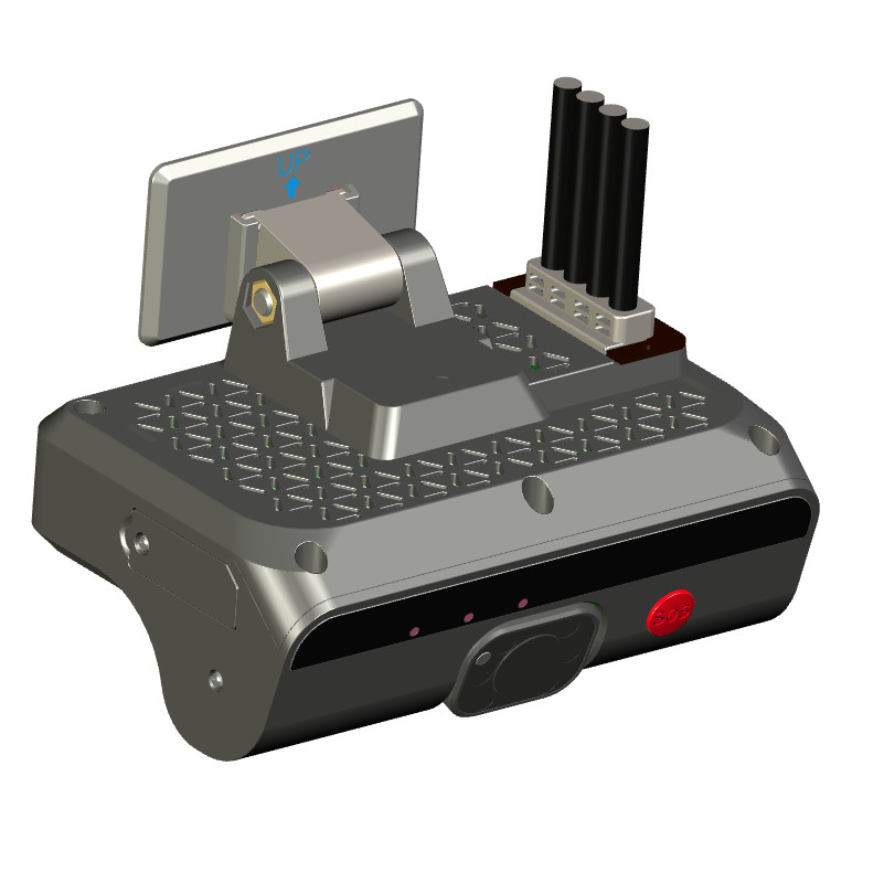 4G Dashboard Dual Camera AI ADAS DMS Reconocimiento facial del conductor con compresión de video H.264/H.265