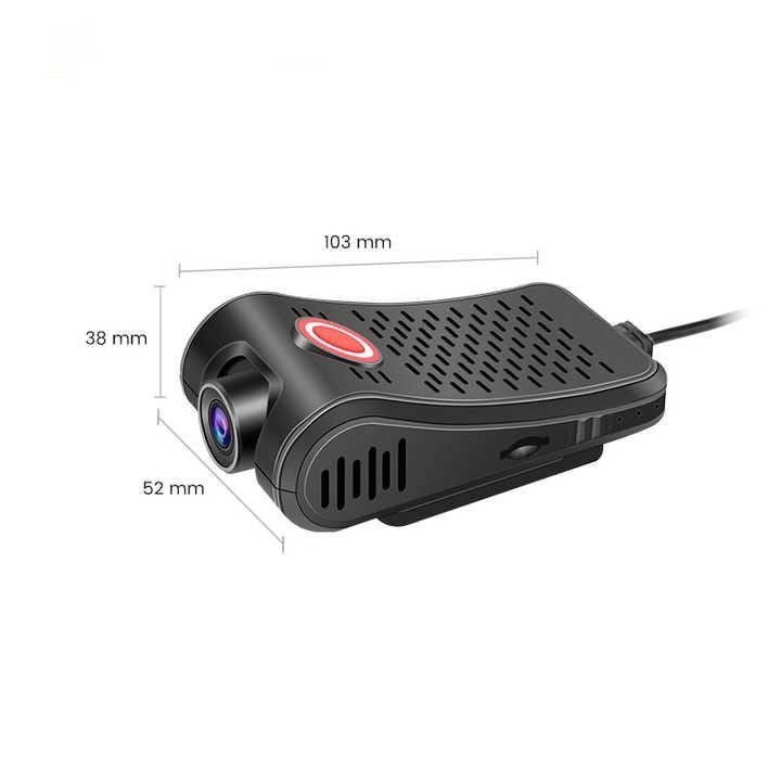 Cuadro negro del vehículo 4G Dashcam GPS Tracker con conversación bidireccional y sistema avanzado de asistencia a la conducción 4GB DDR 512GB Memoria