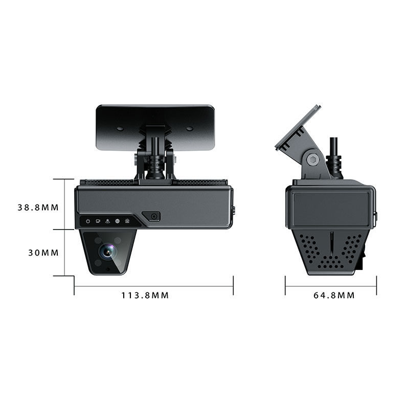 Cámaras de tablero 4G con sensor G que ofrecen resolución 1080P y monitor de estacionamiento, ideales para la supervisión profesional de la seguridad en la conducción