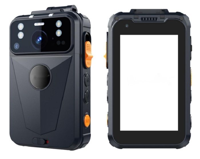 Cámara corporal de seguridad Android 13 5G con LCD de 3.1 pulgadas, grabadora de video WiFi, 1440p en vivo