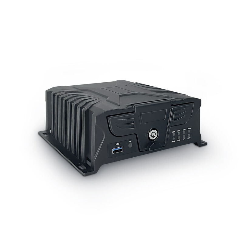 Sistema de vigilancia móvil 4G con soporte de tarjetas HDD SSD y TF con conector de enchufe de aviación y consumo