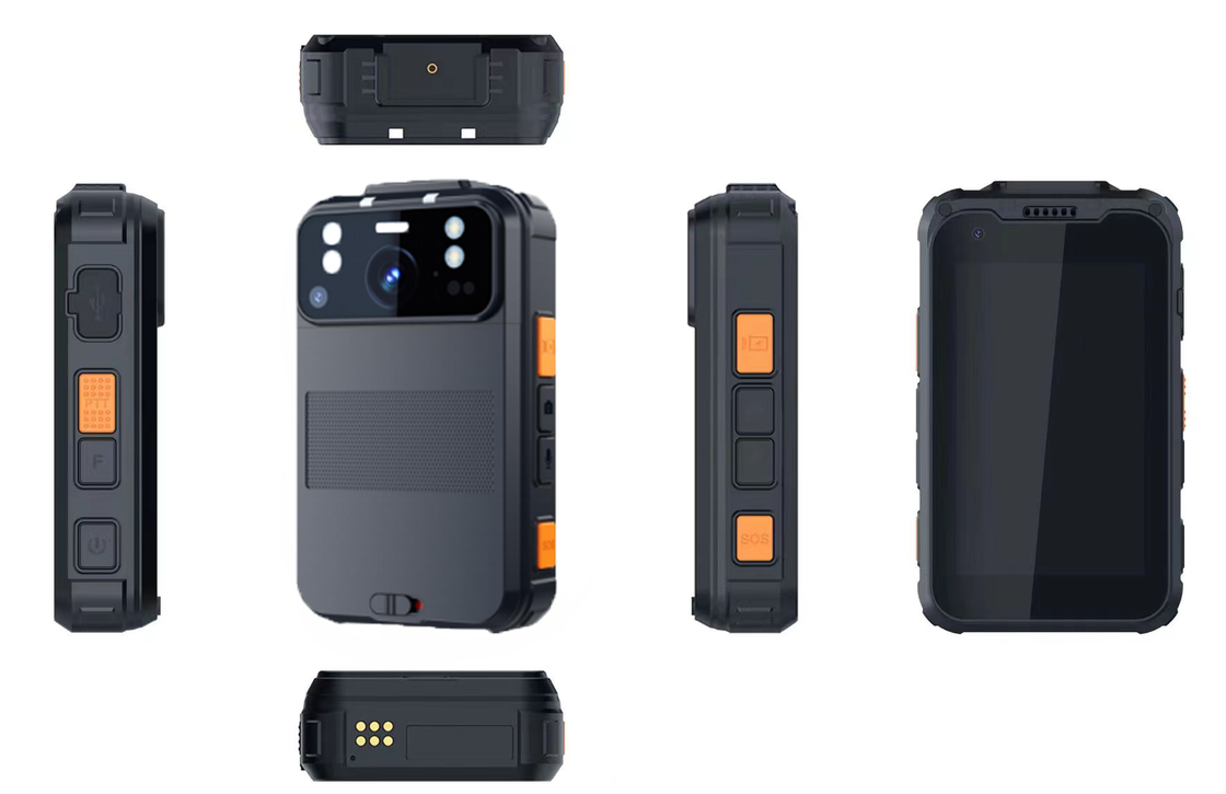 Bodycam WiFi IP Cámara de la tarjeta SIM Datos en vivo