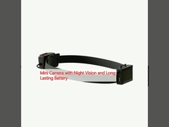 Mini cámara con visión nocturna y batería de larga duración