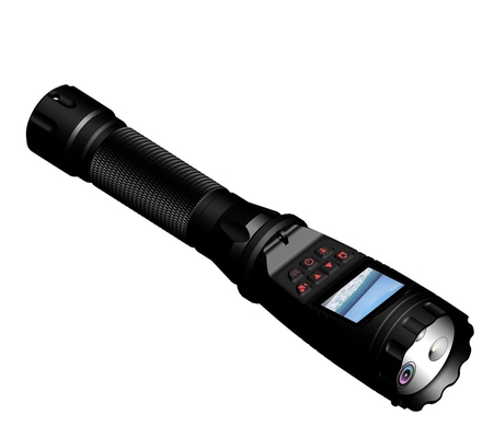 Luz de la Policía multifunción DVR Ambarella Chipset 8000mAh Batería