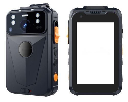 Cámara corporal de seguridad Android 13 5G con LCD de 3.1 pulgadas, grabadora de video WiFi, 1440p en vivo
