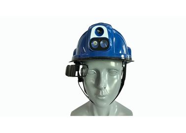 el casco de seguridad 4G construyó in camera la lente para el trabajador de explotación minera de la construcción