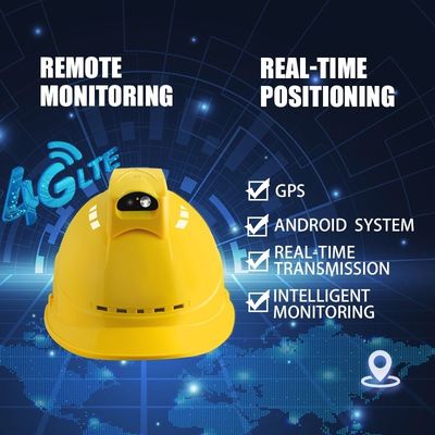 Casco de seguridad desmontable de 4G LTE con el chipset MTK6739 de la cámara