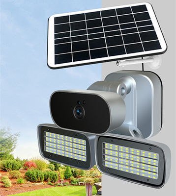 Cámara de la batería solar de la lente 12000MAH 4G de la luz IP66 3.6M M del LED