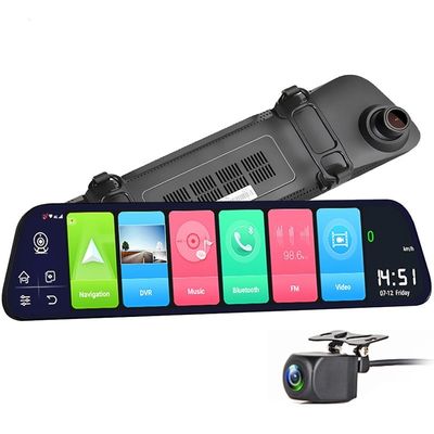 Android8.1 videocámara 800mah de la navegación GPS ADAS del coche DVR 1080P
