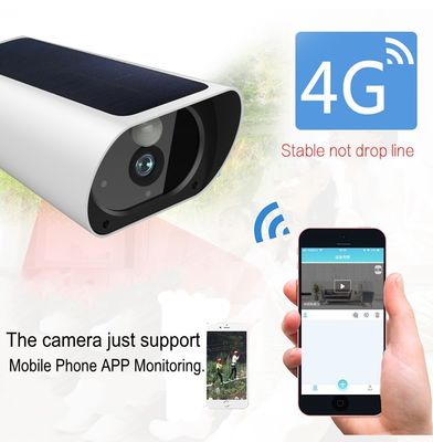 Cámaras de seguridad al aire libre 4G construidas en prenda impermeable del panel solar IP66